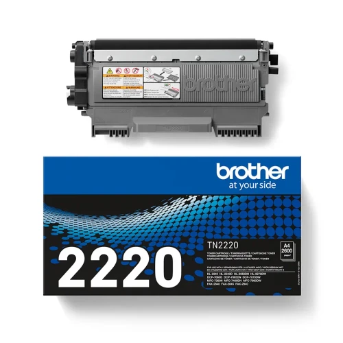 Brother TN-2220 | Oryginalny czarny toner do 2600 wydruków