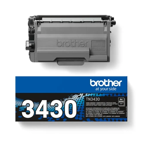 Brother TN-3430 | Oryginalny czarny toner do 3000 wydruków