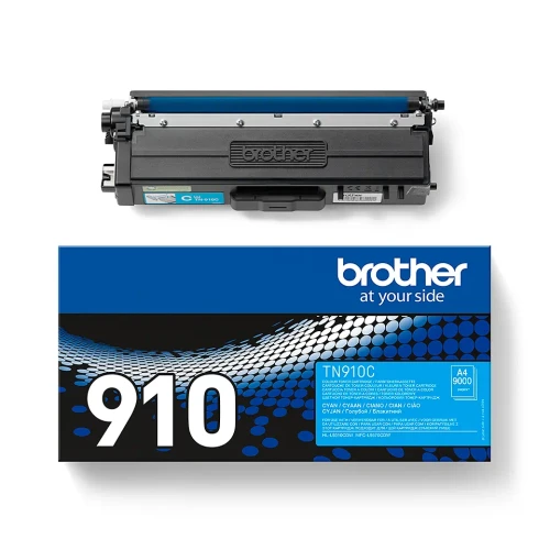 Brother TN-910C | Oryginalny toner CYAN do  9 000 wydruków