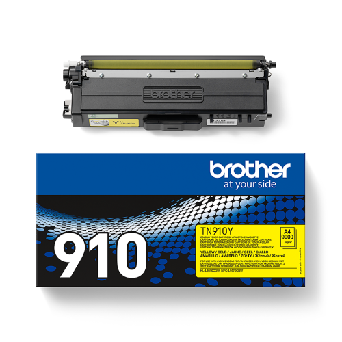 Brother TN-910Y | Oryginalny toner YELLOW do  9 000 wydruków