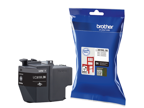 Brother LC3619XLBK | Pojemnik z tuszem czarnym do 3000 stron