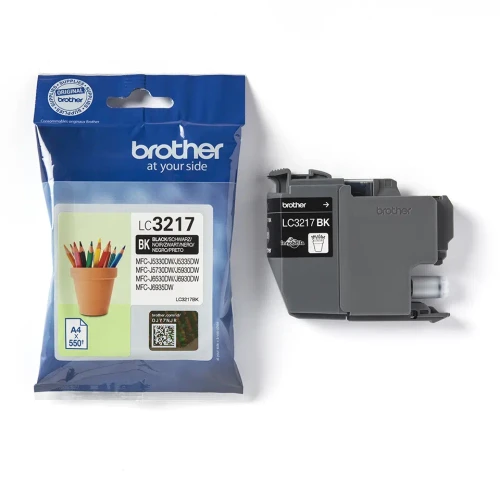 Brother LC-3217BK | Oryginalny pojemnik z tuszem czarnym do 550 stron