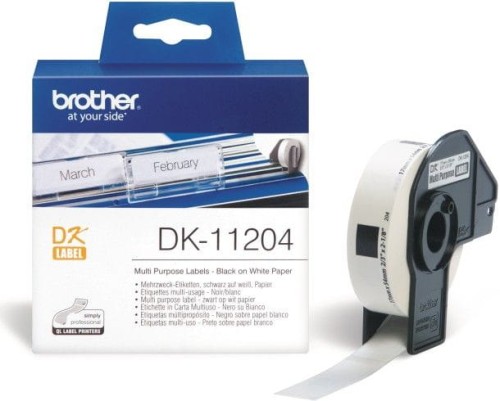 Brother DK-11204 | Etykiety wielofunkcyjne
