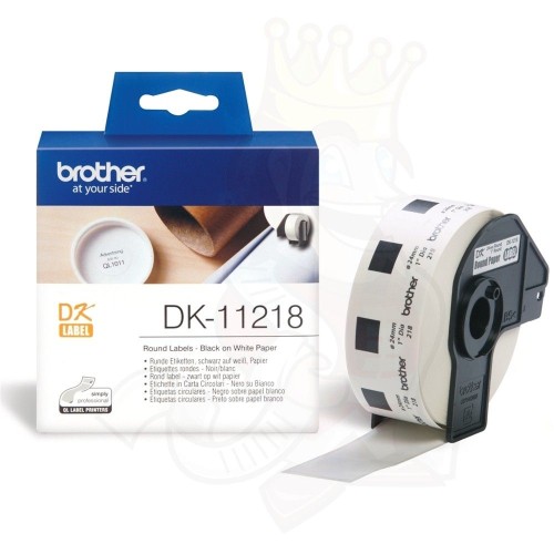 Brother DK-11218 | Etykiety okrągłe