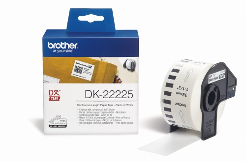 Brother DK-22225 | Taśma ciągła papierowa