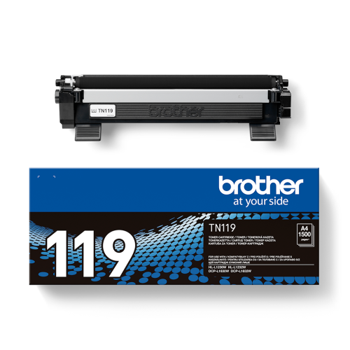 Brother TN-119 | Oryginalny toner czarny do 1500 wydruków